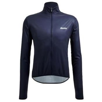 Chaqueta cortavientos Santini Nebula azul