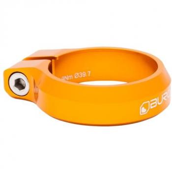Burgtec Aluminium Orange Seat Clamp 39.7mm