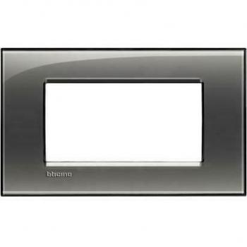 Placca 4P Fumo – Bticino BLiving LNA4804KF