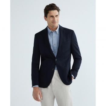 Pierre Cardin Herren Sakko blau 56