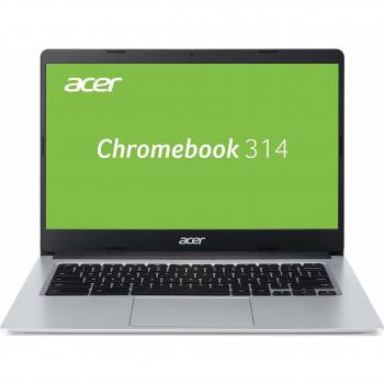 Acer Chromebook 314 (HD‑Display, 14 Zoll) – langlebiger Akku, silber