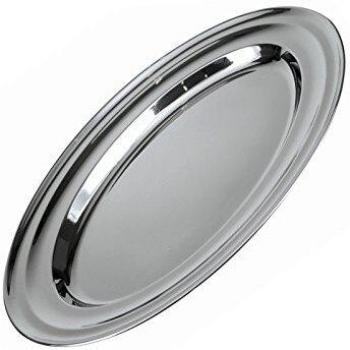 Vassoio ovale portata 50 cm 18/10 Ilsa