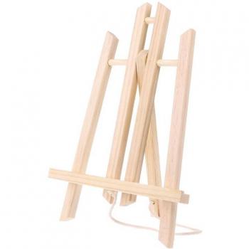 Werbe Staffelei aus Holz
