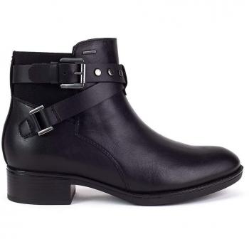 Botines Geox D Felicity NP ABX B, Mujer, Negro