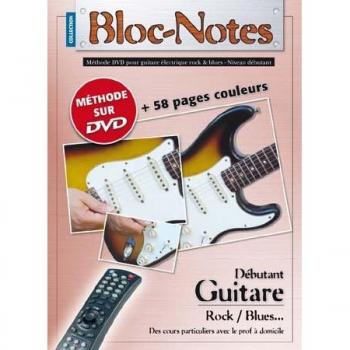 Bloc Notes Guitare Electrique Methode Tab DVD