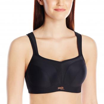 Panache Underwired Sports Bra, Black
