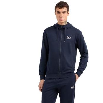 Felpa EA7 Blu Scuro 0562 – Sportivo Cotone