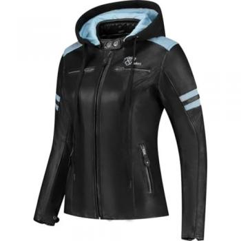 Giacca moto donna Rusty Stitches Joyce Hooded V2