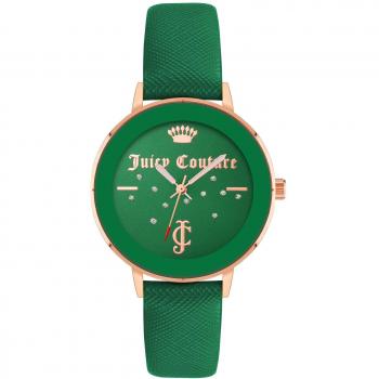 Juicy Couture, Armbanduhr, Damenuhr JC1264RGGN (Ø 38 mm), Grün