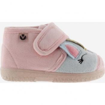 Zapatillas de casa de bebé de peluche de animalitos con cierre adhesivo y suela del mismo tono