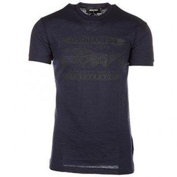 Dsquared2 t-shirt de manga corta cuello redondo hombre azul EU XL