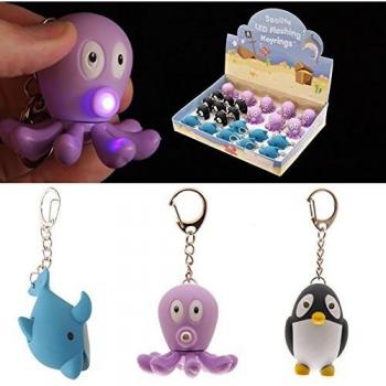 Whimsical Aquatic Light Keychain