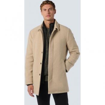 Beige Long Fit Jacke von NO EXCESS für Herren