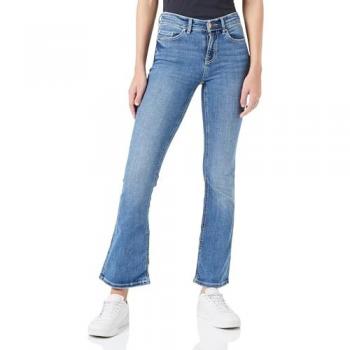 Vero Moda VMFLASH MR FLARED LI347 GA Schlagjeans mit Stretch