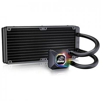 Akasa Venom R20 27 mm CPU-Wasser-Kühler – Komplettset Schwarz