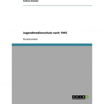 Jugendmedienschutz nach 1945