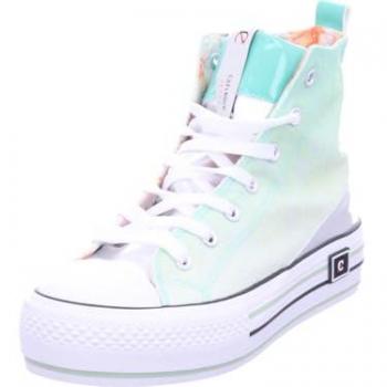Scarpe Sportive Mid Cuoio Pizzo Degradé