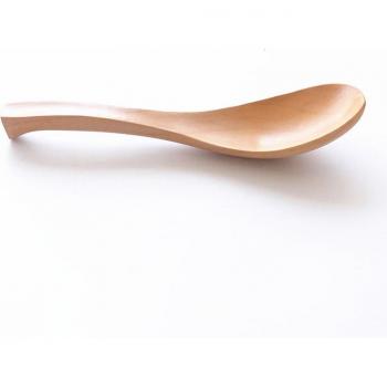 Durable Handmade Wooden Soup Spoon