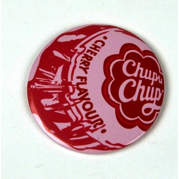 Cherry Button Handbag with Chupa Chups