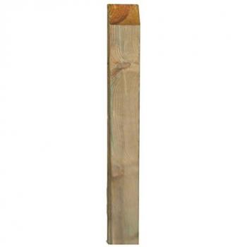 Poteau en pin sec 7x7x300 cm