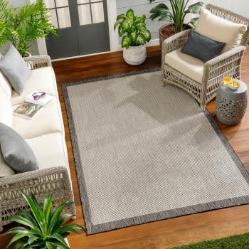 Tappeto Moderno Surya 120x170 cm Grigio Avorio