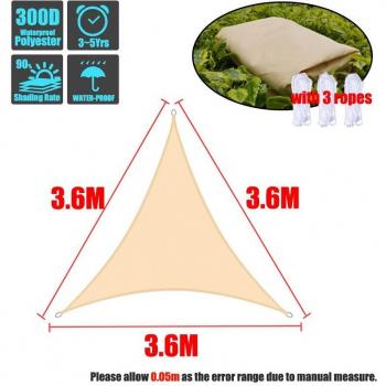 Garden Shade Sail Canopy