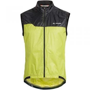 Gilet Vaude Air Pro verde fluo nero