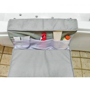 71x55cm Baby Tub Mat with Anti-Skid Oxford Cloth and Mesh Bag