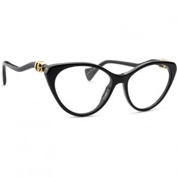 Gucci GG1012O Black Transparent Eyeglasses Female ONE SIZE
