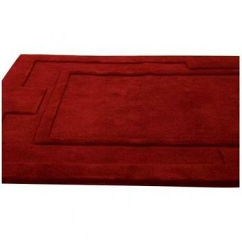 Rugs Direct Traditioneller Roter Woll-Teppich 150 x 210 cm