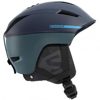 Salomon, Casque de Ski et de Snowboard pour Homme, Custom Air, Intérieur en mousse EPS 4D, Taille L, Tour de Tête : 59-62 cm, RANGER² C. AIR, Bleu
