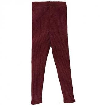 Disana Bio-Merino-Leggings für Kinder – Rot, 62/68