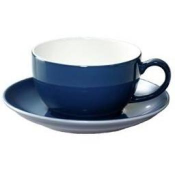 Sc Untertasse für Kaffee in Pazifikblau