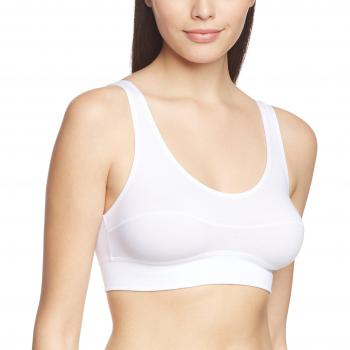 Calida Elastic White Bra for Women – XS