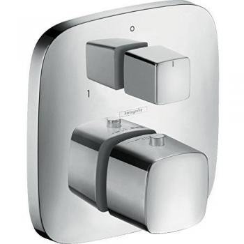 Hansgrohe PuraVida Thermostat Mixer Panel, Chrome