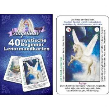 Mystical Beginner Lenormand Deck by Angelina Schulze