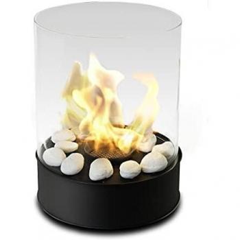 UK‑Style Compact Bioethanol Fireplace – 36cm H x 25cm W x 25cm D
