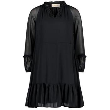 Damen Chiffonkleid mit Cartoon-Motiv
