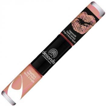 Alessandro Perfect Pair Lippenstift‑Nagellackset – Mousse au Chocolat (2‑in‑1, 10 ml)