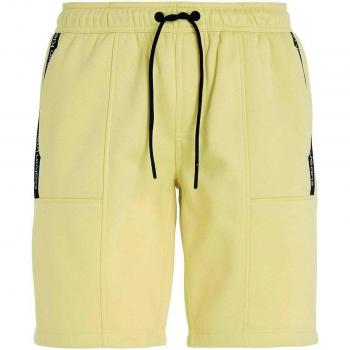 Short CK Jeans Jaune Noir