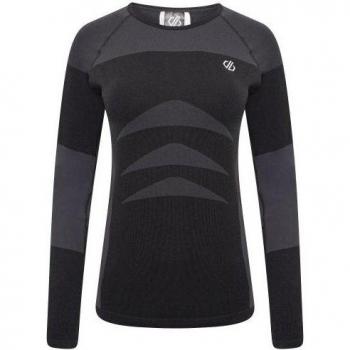 Long‑Sleeved Base Layer for Women – In The Zone II, Medium, Black