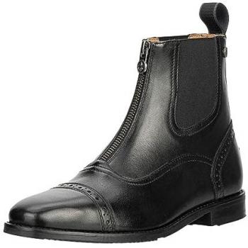 Florentina Women’s Front‑Zip Leather Ride Boots (Suedwind)