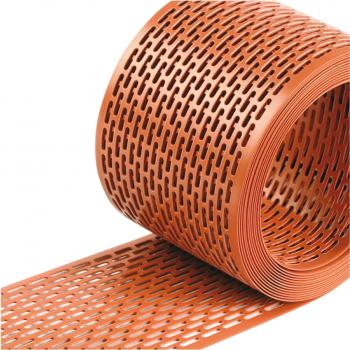 Griglia di Ventilazione e parapasseri in pvc per Tetto ventilato Rotolo ml 5x100 mm Dakota