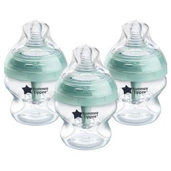 Tommee Tippee Advanced Anti Colic Feeding Bottles 150ml 3 Pack in Clear