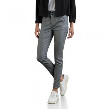 STREET ONE Stretch-Hose „Style YORK“ Damen 40 – lang, slim fit