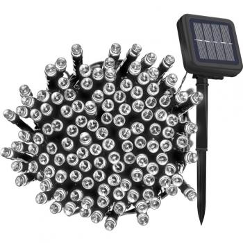 Ankuka Solar Fairy Lights, 200 LED 72ft/22m Outdoor String Lights with 8 Modes, Waterproof for Garden and Holiday Decorations