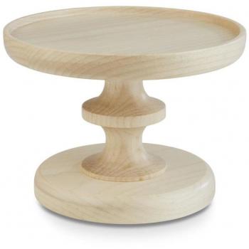 APS DE558 Wood Buffet Pedestal, Short Version in Maple