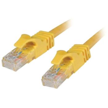 Fil de raccordement Cat6 UTP – 50 cm – Jaune