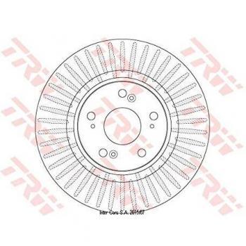 TRW Brake Disc Model DF6432S