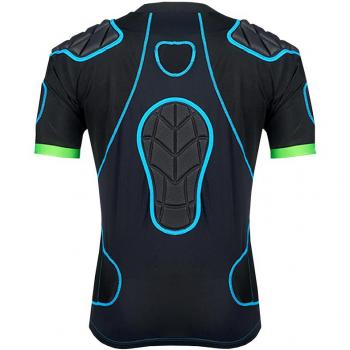 Gilbert XP1000 Épaulière Rugby Enfant Noir XS
